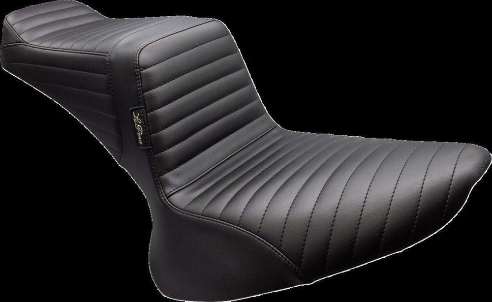 LE Pera Tailwhip Seat For Harley Davidson FLS 1690 2012-2017 Pleated - Black