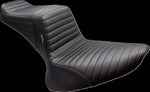 LE Pera Tailwhip Seat For Harley Davidson FLS 1690 2012-2017 Pleated - Black