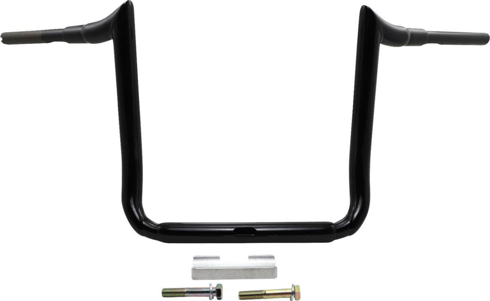 LA Choppers 1-1/2" Grande Prime Ape Hanger Handlebar For Harley Davidson FLHT 1750 ABS 2019-2022 35.5 cm (14") - Black