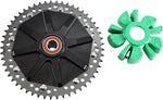 Alloy Art Cush Chain Sprocket For Harley Davidson FLHR 1584 2009 Black Black Anodized 53T
