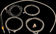 LA Choppers Complete Plug-and-Play Cable Kit For Harley Davidson FLHRXS 1868 ABS 2024 Standard - Clear-Coated