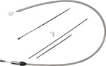 Drag Specialties Quick Connect Clutch Cable For Harley Davidson FLDE 1750 2018-2020 122 cm (48") - Chrome Silver
