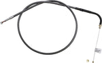 Magnum Shielding KarbonFibr Braided Throttle Idle Cable For Harley Davidson FLD 1690 2012-2013 78 cm (30-3 4") - Carbon Fiber Silver