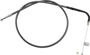 Magnum Shielding KarbonFibr Braided Throttle Idle Cable For Harley Davidson FLD 1690 2012-2013 78 cm (30-3 4") - Carbon Fiber Silver