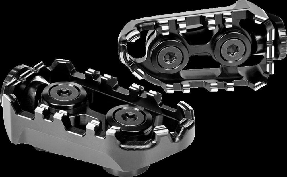 Gilles Tech-X Enduro Foot Pegs For Ducati MultiStrada 1200 2010-2012 - Black