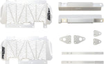 Moose Racing Billet Radiator Guards For Yamaha WRF250 2020-2024 - Silver