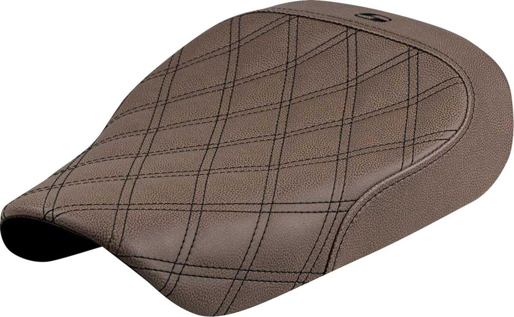 Saddlemen Solo Lattice Stitch Seat For Harley Davidson RH 1250S ABS Sportster S 2021-2026 - Brown