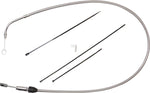 Drag Specialties Quick Connect Clutch Cable For Harley Davidson FLH 1868 2021 104 cm (41") - Chrome Silver