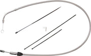 Drag Specialties Quick Connect Clutch Cable For Harley Davidson FLH 1868 2021 104 cm (41") - Chrome Silver