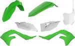 Polisport Plastics Kit For Kawasaki KXF450 2019-2020 - Green/White