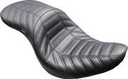 LE Pera Maverick Seat For Harley Davidson FLDE 1750 ABS 2018-2020 Perforated/Pleated - Black