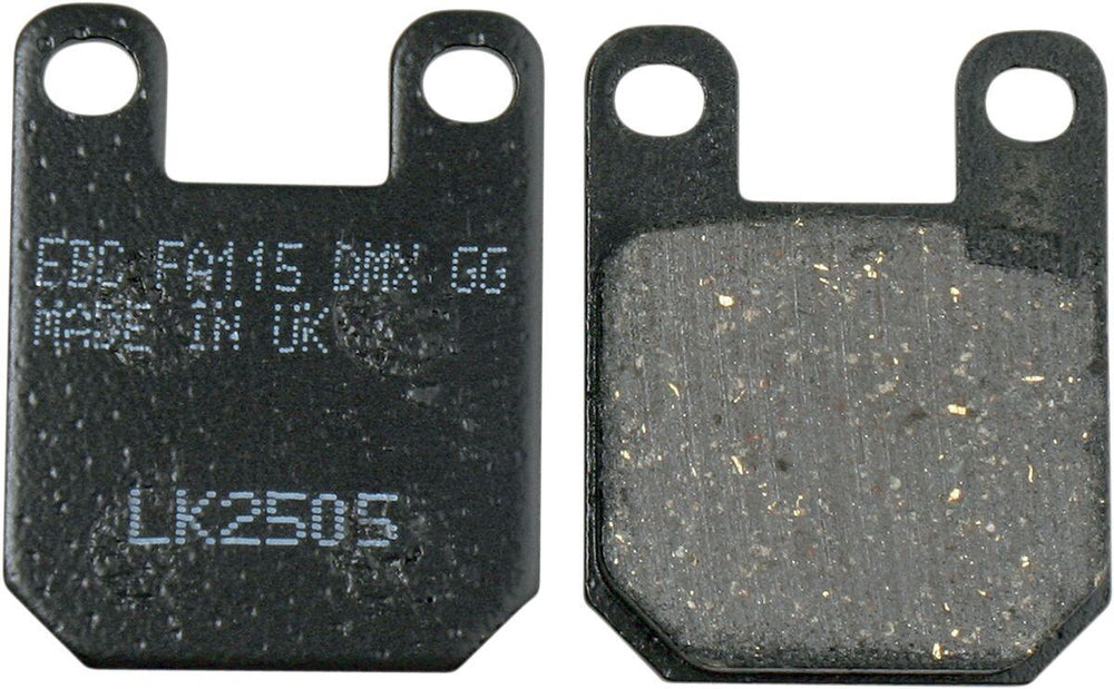 EBC Organic Base FA Brake Pads For Mh Duna 125 2010-2013 Rear