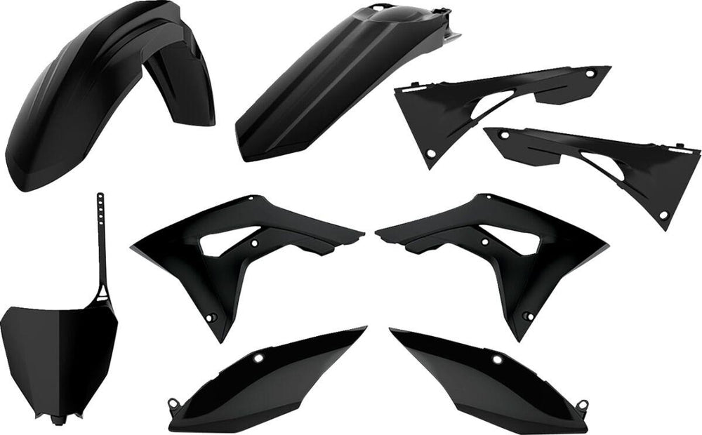 Polisport Plastics Kit For Honda CRF250R 2019 - Black