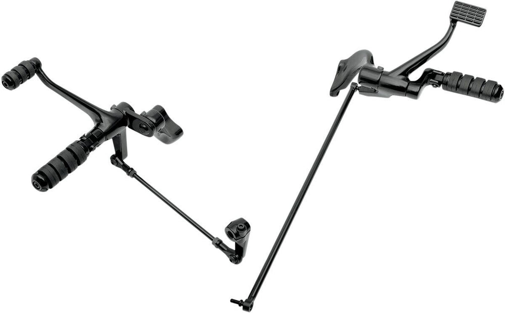 Drag Specialties Forward Control Kit For Harley Davidson XL 1200 C 2004-2013 - +2" Black