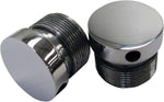 LA Choppers Flush-Mount Fork Caps For Harley Davidson FXDB 1340 1991-1992 - Aluminum