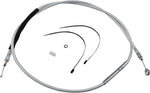 Magnum Shielding Sterling Chromite II Clutch Cable For Harley Davidson FLHR 1584 2007-2008 160 cm (62-15 16") - Chrome