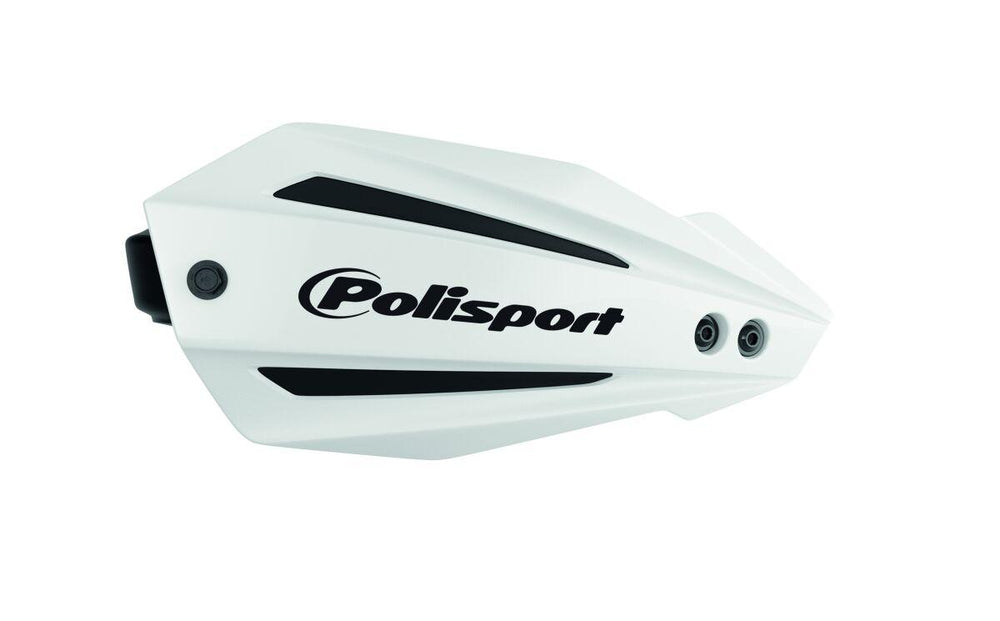 Polisport Bullit Wrap Hand Guards - White