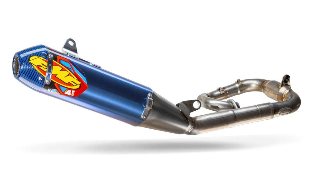 FMF Factory 4.1 RCT Titanium Exhaust System For Yamaha YZF450 2026 - Blue