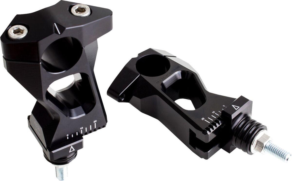 Gilles 2D.GT Handlebar Risers For Yamaha MT-09 ABS 2021-2023 - Black