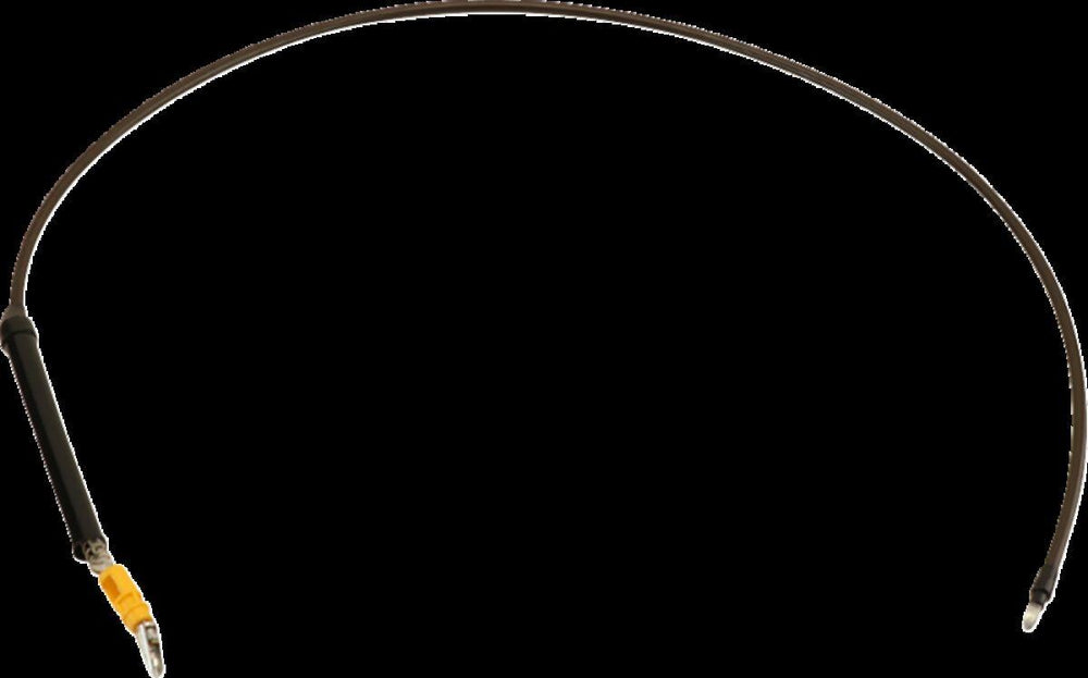 LA Choppers Midnight Braided Clutch Cable For Harley Davidson FLHRXS 1868 ABS 2024 Standard - Black