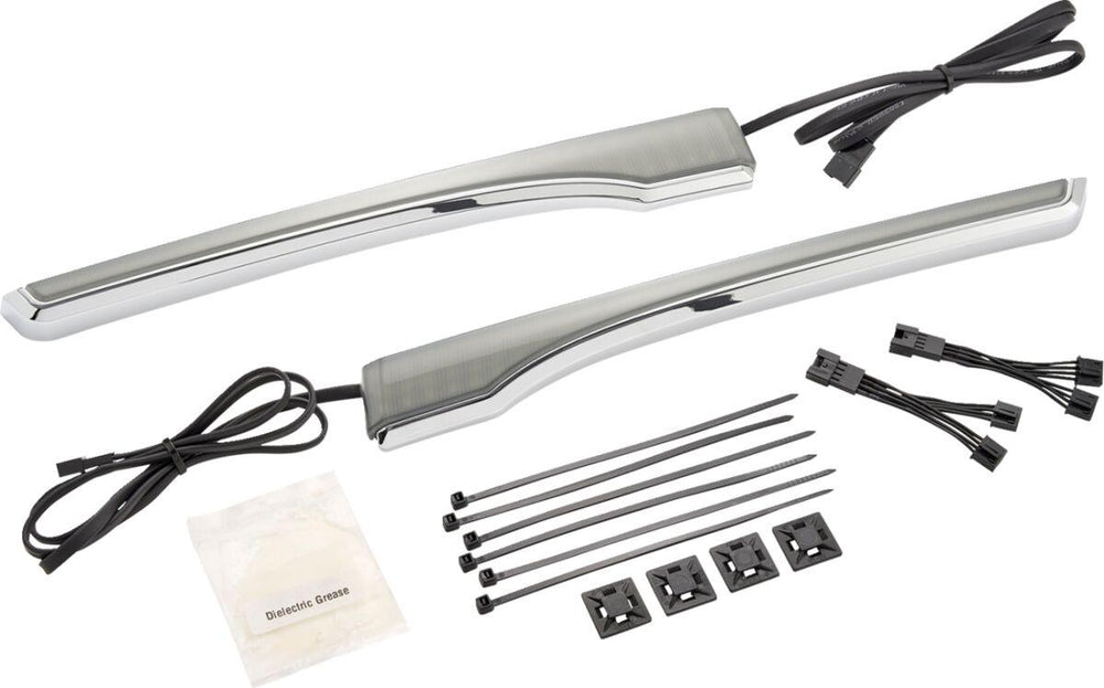 Ciro Trunk Light For Indian Pursuit 108 ABS 2022-2024 Light Smoke - Chrome