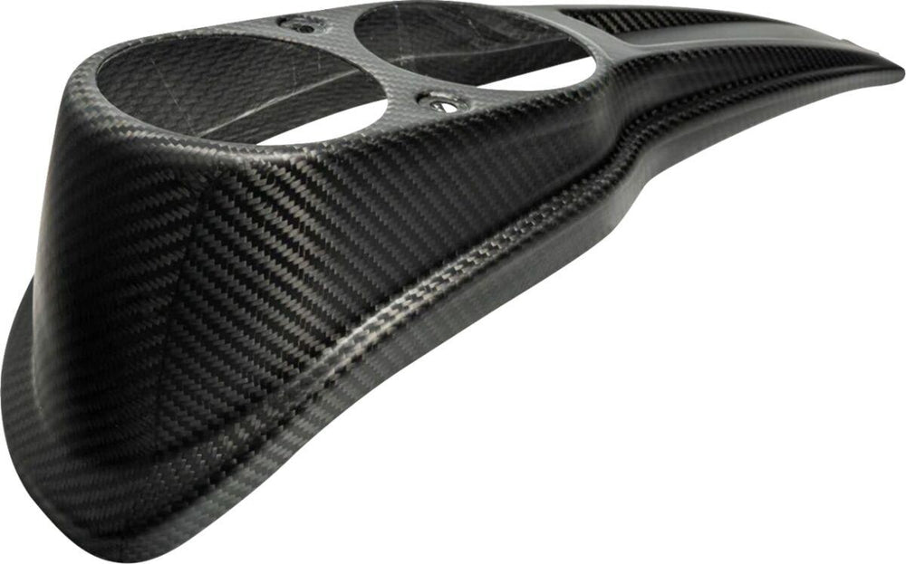 Slyfox Carbon Fibre Dash Panel For Harley Davidson FXLR 1750 ABS 2018-2020 - Black