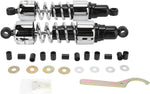 Progressive Suspension 412 Series Cruiser Shocks For Triumph Bonneville 800 2001-2006 343mm (13.50") - Black/Chrome