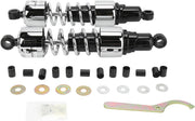 Progressive Suspension 412 Series Cruiser Shocks For Triumph Bonneville 800 2001-2006 343mm (13.50") - Black/Chrome