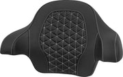 Saddlemen Tour Pack Passenger Pad For Harley Davidson FLH 1868 ABS 2021 - Black/White