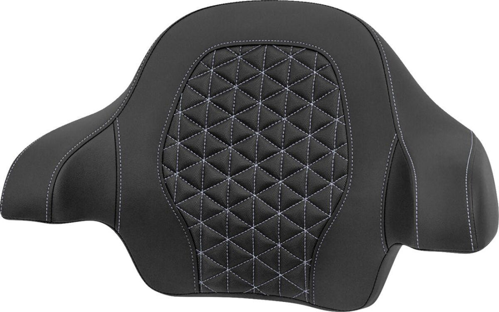 Saddlemen Tour Pack Passenger Pad For Harley Davidson FLH 1868 ABS 2021 - Black/Silver
