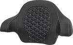 Saddlemen Tour Pack Passenger Pad For Harley Davidson FLH 1868 ABS 2021 - Black/Silver
