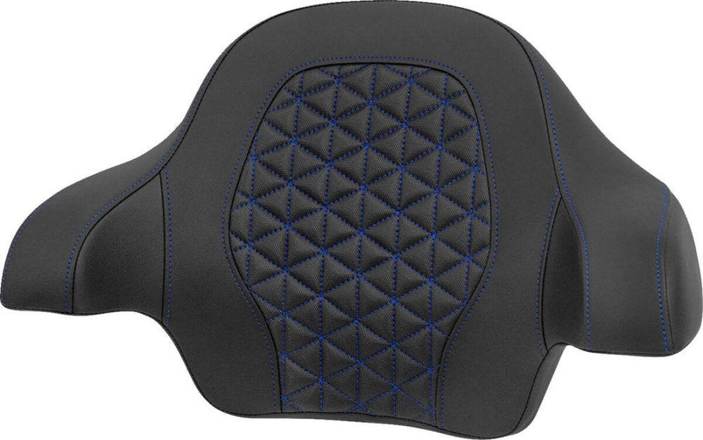 Saddlemen Tour Pack Passenger Pad For Harley Davidson FLH 1868 ABS 2021 - Black/Blue