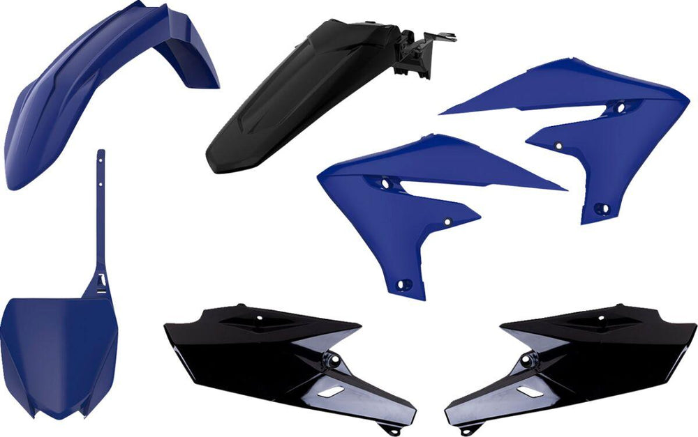 Polisport Plastics Kit For Yamaha YZF250 2019 - Black/Blue