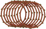 Alto Products Eagle Organic Clutch Friction Plate Set For Harley Davidson XLCH 1000 1972-1978 - Red