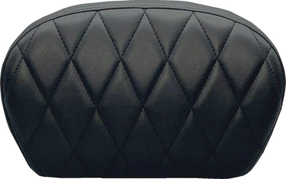 LE Pera Sissy Bar Pad For Harley Davidson FLDE 1750 ABS 2018-2020 Dull/Single Diamond 20.5 cm (8") - Black