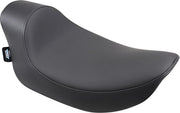 Drag Specialties Backrest Compatible Solo Seat For Harley Davidson FXR 1340 1986-1994 Smooth - Black