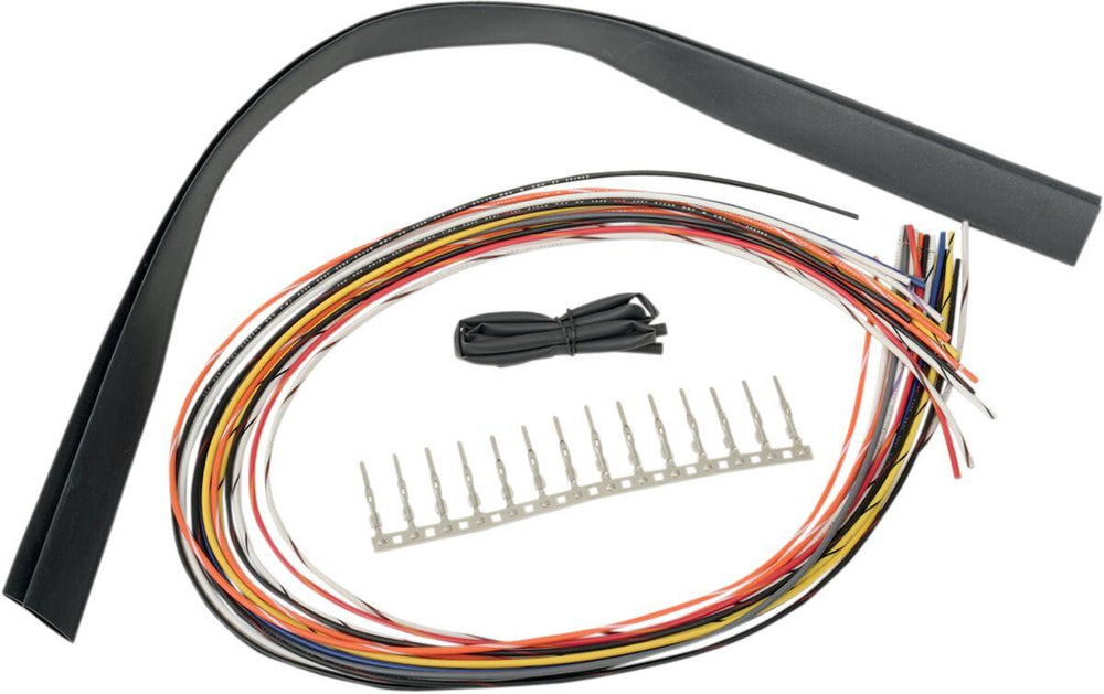LA Choppers Handlebar Extension Wiring Kit For Harley Davidson FLSTC1584 2007-2011 61 cm (24") - Black