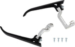 Moose Racing Aluminium Open Ended Moto Roost Deflector Mounting Kit For Kawasaki KX450X 2024-2026 - Black