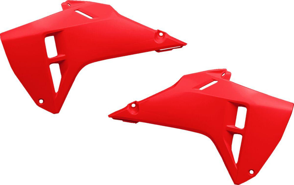 UFO Radiator Scoops For Honda CRF250R 2025 - Red