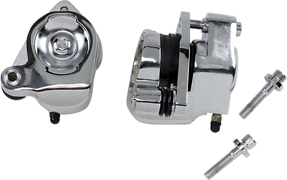 Drag Specialties Brake Caliper Kit For Harley Davidson FLH 1340 1984 Front - Chrome