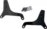 Drag Specialties Sissy Bar Side Plates For Harley Davidson FLSB 1750 2018-2024 - Black