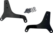 Drag Specialties Sissy Bar Side Plates For Harley Davidson FLSB 1750 2018-2024 - Black