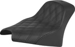 Saddlemen Renegade Solo Lattice Stitch Seat For Indian 101 Scout 1250 ABS 2025-2026 - Black