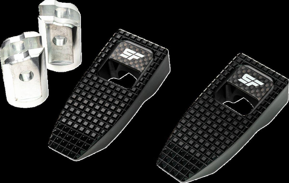 Slyfox Speed Foot Pegs For Harley Davidson FLDE 1750 ABS 2018-2020 Front - Black