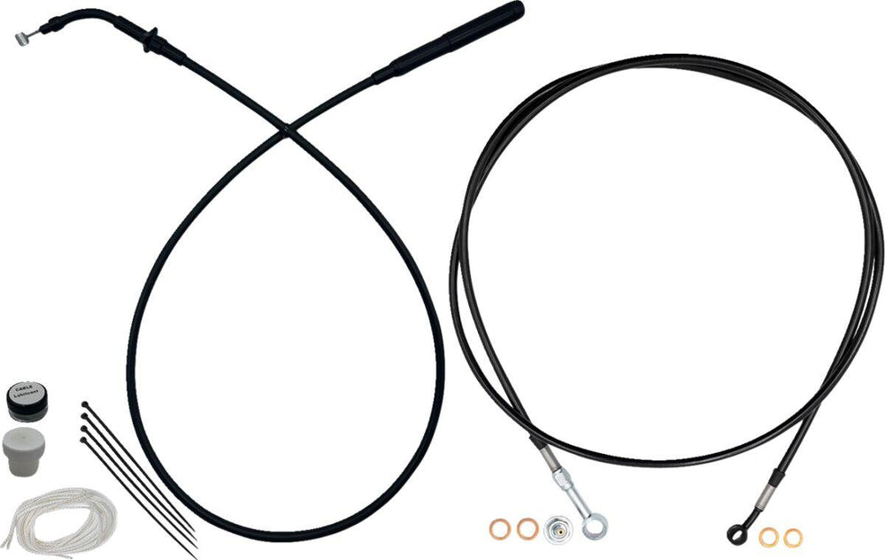 Fat Baggers Inc. EZ Install Kit For Harley Davidson FLTRXSE 1977 2023-2025 35.5cm (14") - Black