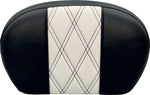 LE Pera Sissy Bar Pad For Harley Davidson FLDE 1750 ABS 2018-2020 Dull/GT 1/HR 1 Inlay - Black/White