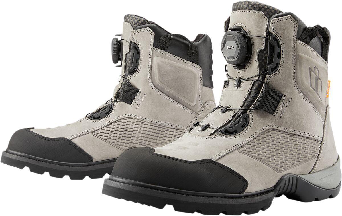 Icon Stormhawk Boots - Grey – Ghostbikes