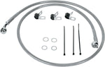 Drag Specialties Stainless Steel Brake Hose Kit For Harley Davidson FLST 1450 Front