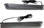 Ciro Machete Saddlebag LED Lights for Extended Bottom Bags For Harley Davidson FLHR 1750 ABS 2021-2022 Smoke