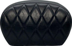 LE Pera Sissy Bar Pad For Harley Davidson FLDE 1750 ABS 2018-2020 Shiny/Single Diamond 20.5 cm (8") - Black